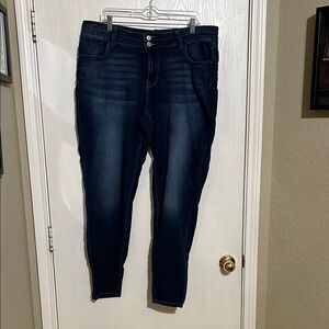 Maurices Dark Blue Skinny / Jegging  Jeans